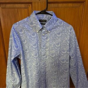 Ralph Lauren Black Label Shirt Mens M 15 1/2 Blue Long Sleeve 32/33 button up